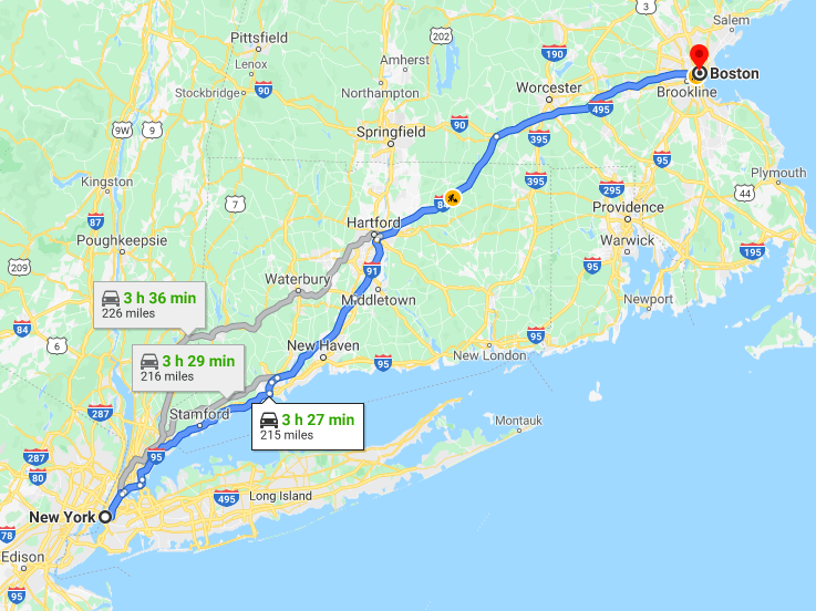 Amtrak does not normally guarantee connections of less than 60 minutes. City To City Ground Travel From Nyc To Boston Philadelphia And Dc