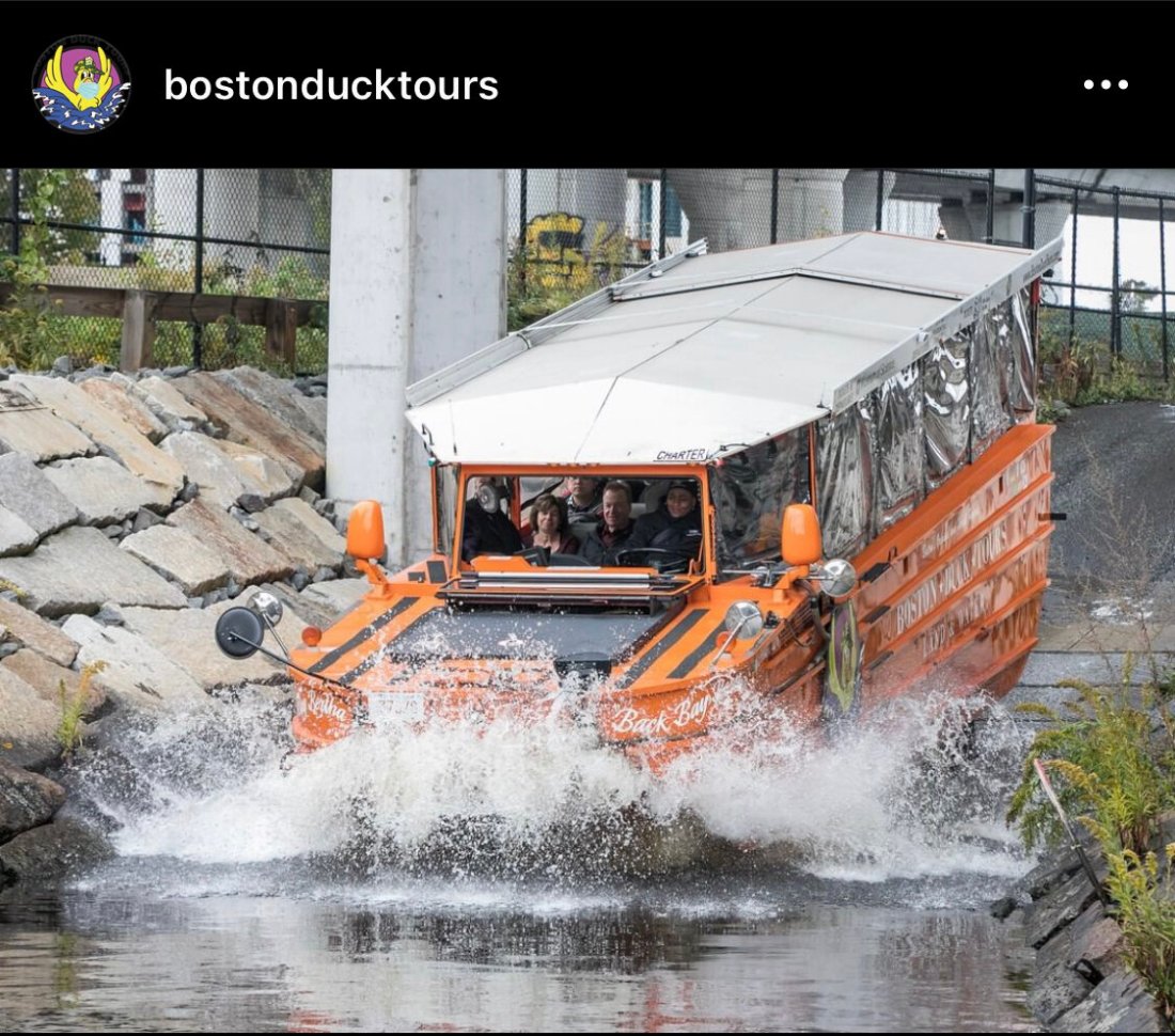 I would purchase your tickets online . Boston Duck Tours Are Back Secret Boston