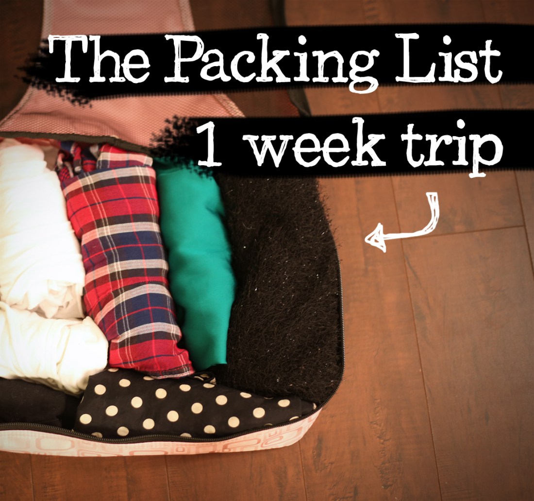 It’s great to have a packing list for real world items, to make sure you don’t forget your underwear or your toothbrush, but what about a digital packing list? Travel Tips Packing List For A 1 Week Trip From Head To Toe