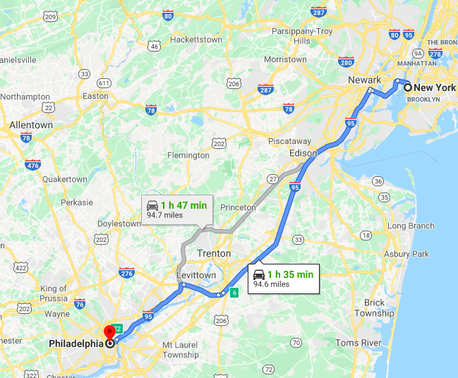 Read on for new york state gov facts. City To City Ground Travel From Nyc To Boston Philadelphia And Dc