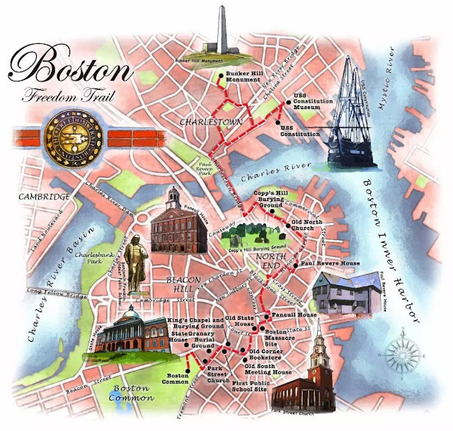 You can schedule a guided tour of the freedom trail. Katie Wanders Following Boston S Historic Freedom Trail