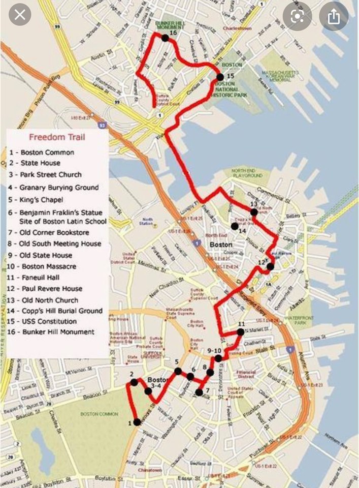 Here are nine tips to turn a guided tour into a more personalized j. A Guide To Walking The Freedom Trail Boston Ma Navigation Junkie